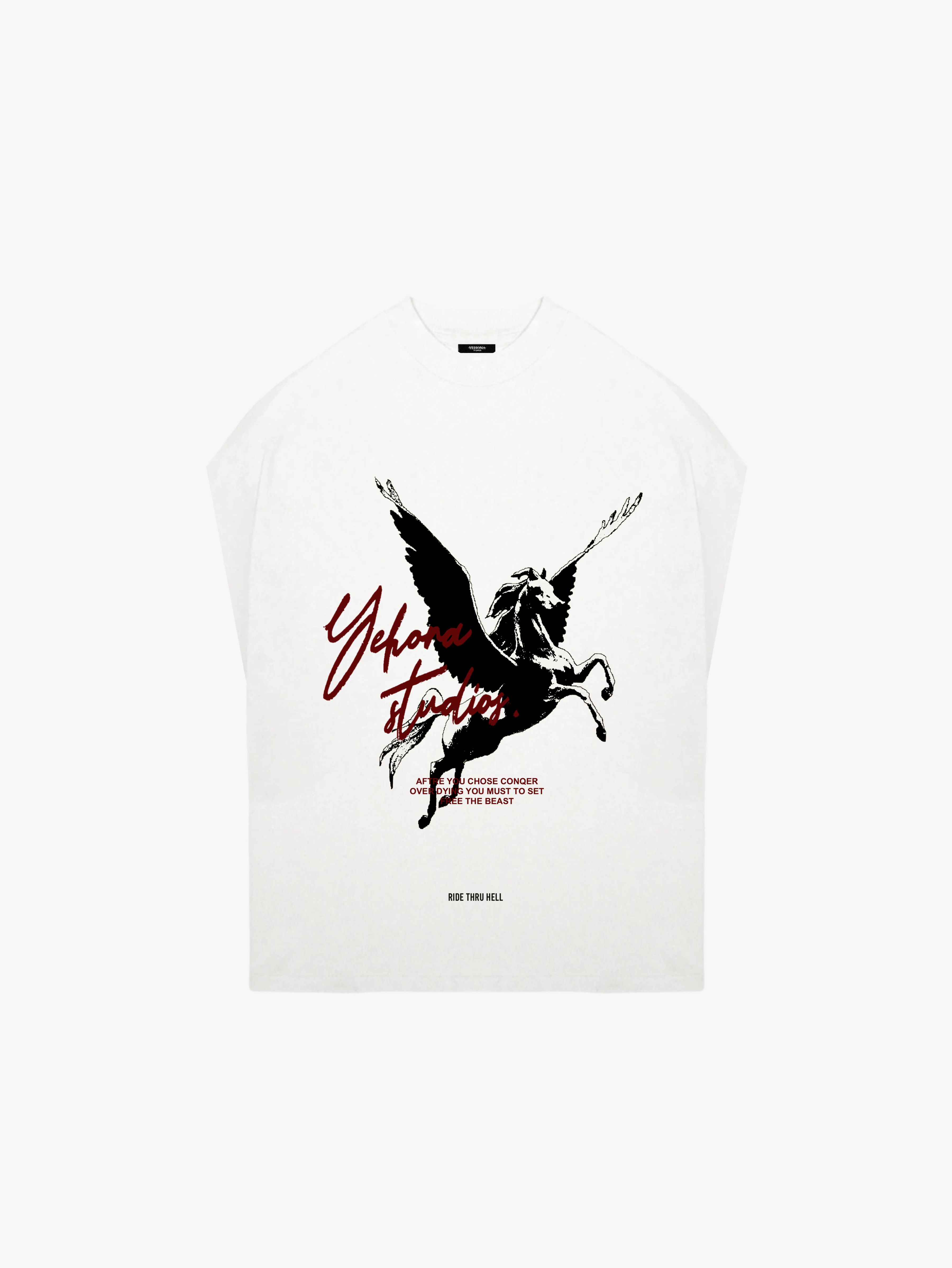 Unleash the beast sleeveless shirt